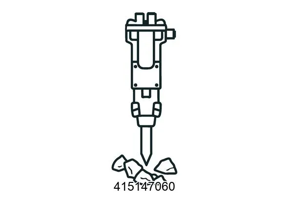 415147060 Hydraulic breakers & components