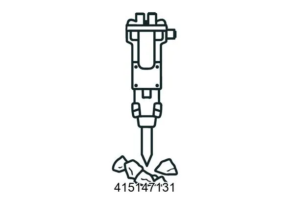 415147131 Hydraulic breakers & components