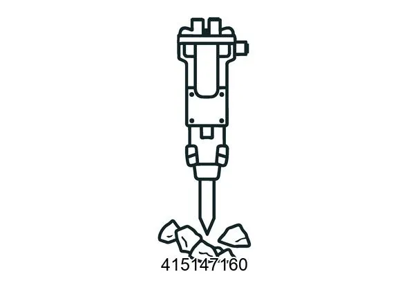 415147160 Hydraulic breakers & components