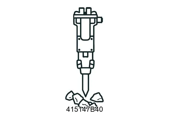 415147B40 Hydraulic breakers & components