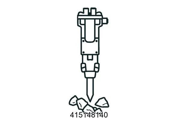 415148140 Hydraulic breakers & components