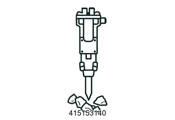 415153140 Hydraulic breakers & components