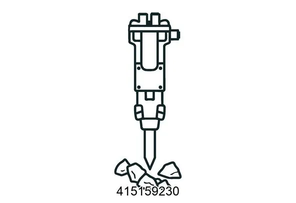 415159230 Hydraulic breakers & components