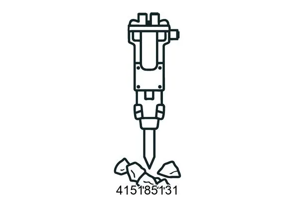 415185131 Hydraulic breakers & components