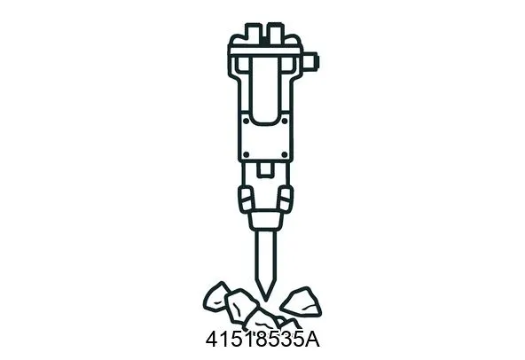 41518535A Hydraulic breakers & components
