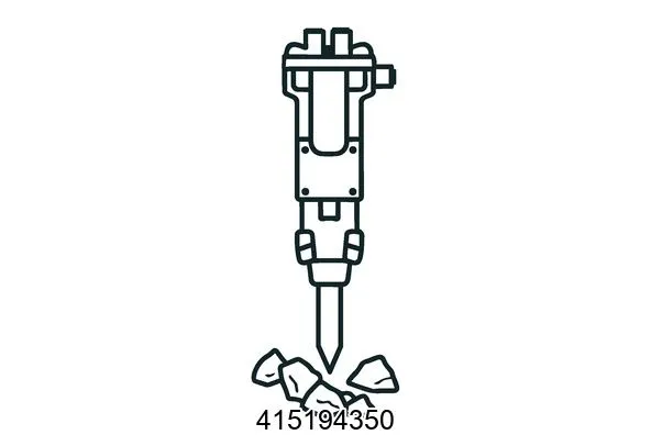 415194350 Hydraulic breakers & components