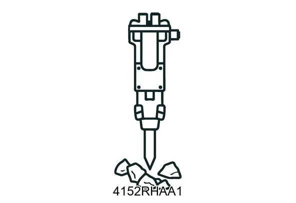 4152RHAA1 Hydraulic breakers & components