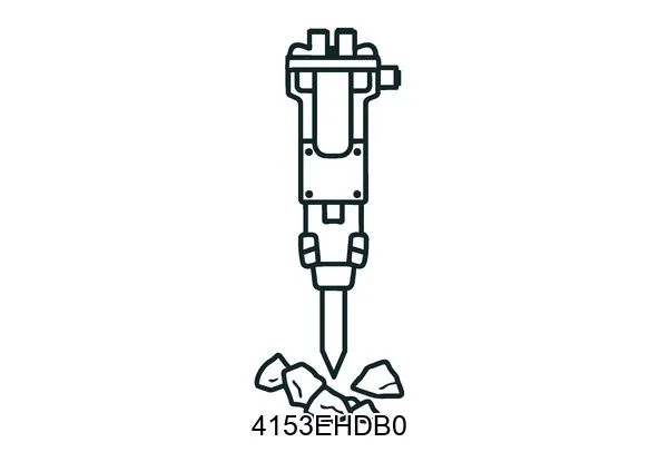 4153EHDB0 Hydraulic breakers & components