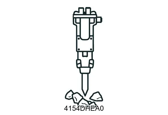 4154DHEA0 Hydraulic breakers & components