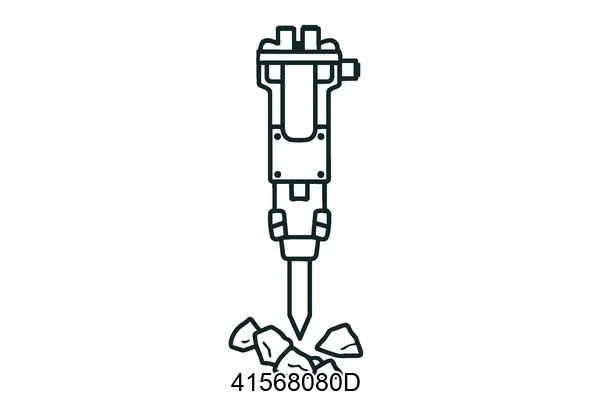 41568080D Hydraulic breakers & components