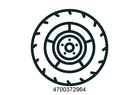 4700372964 Tyres - wheels - drums