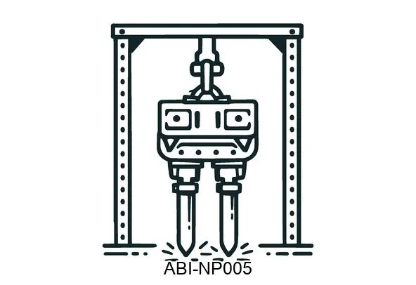 ABI-NP005 Frame vibro hammers