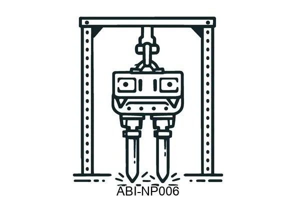 ABI-NP006 Frame vibro hammers