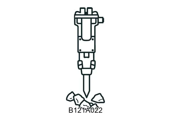 B121A022 Hydraulic breakers & components