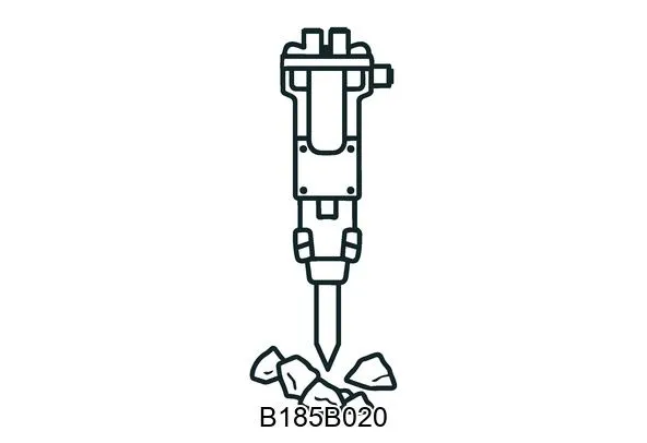 B185B020 Hydraulic breakers & components