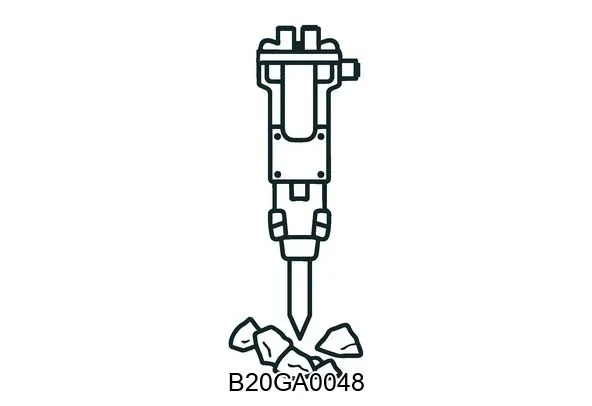 B20GA0048 Hydraulic breakers & components