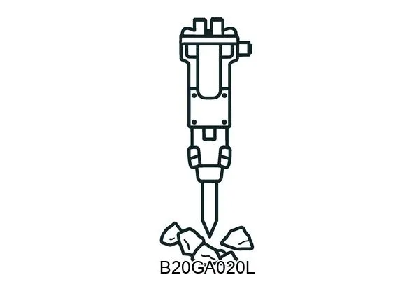 B20GA020L Hydraulic breakers & components