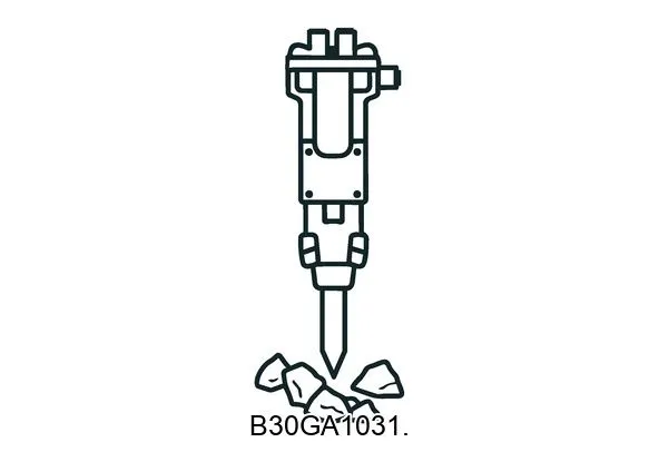 B30GA1031. Hydraulic breakers & components