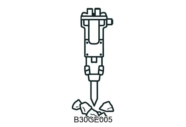 B30GE005 Hydraulic breakers & components