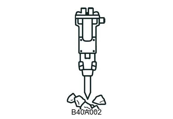 B40A002 Hydraulic breakers & components