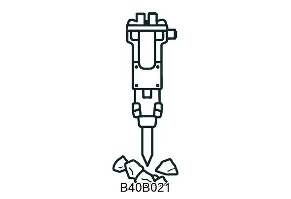 B40B021 Hydraulic breakers & components