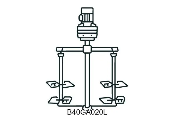 B40GA020L Concrete Pumps & Motors