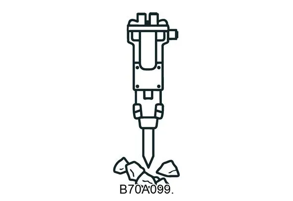 B70A099. Hydraulic breakers & components
