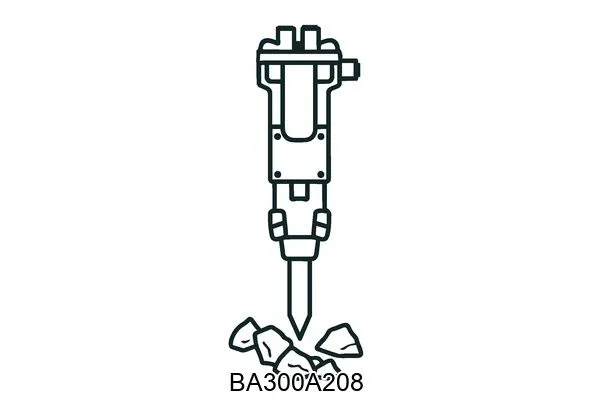 BA300A208 Hydraulic breakers & components