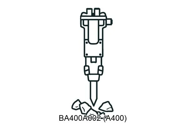 BA400A002 (A400) Hydraulic breakers & components