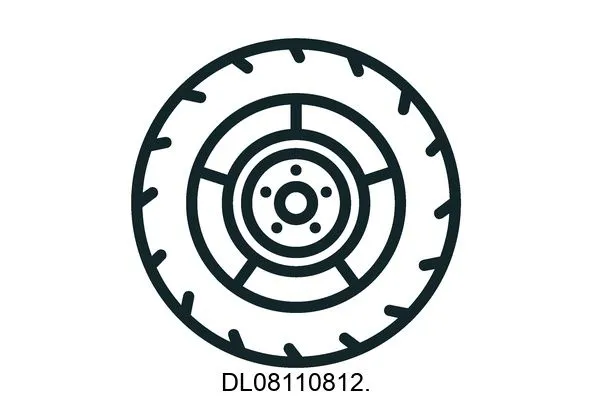 DL08110812. Tyres - wheels - drums