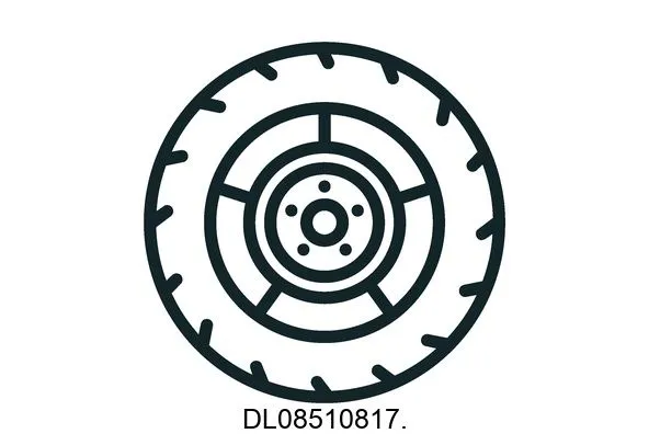 DL08510817. Tyres - wheels - drums