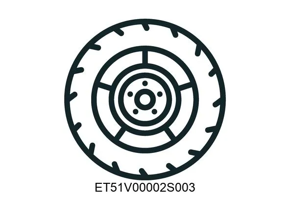 ET51V00002S003 Tyres - wheels - drums