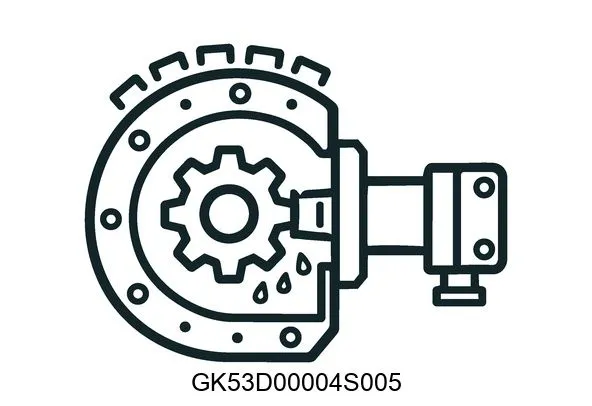 GK53D00004S005 Final drives