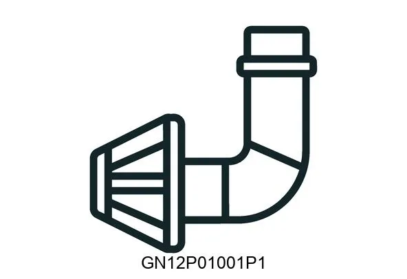 GN12P01001P1 Air Intake System & Exhaust system