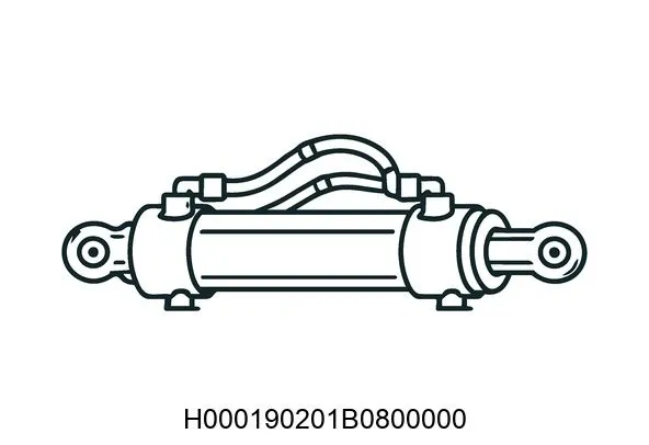 H000190201B0800000 Hydraulic Cylinders