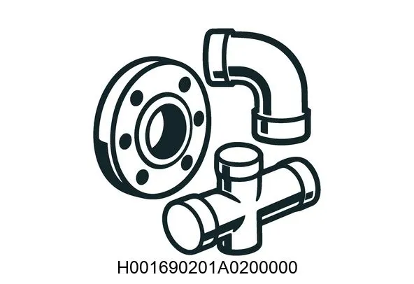 H001690201A0200000 Piping Ware