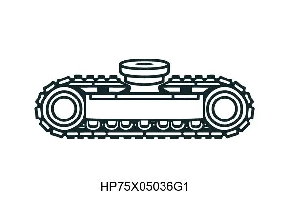 HP75X05036G1 Undercarriage