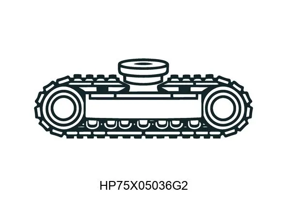 HP75X05036G2 Undercarriage