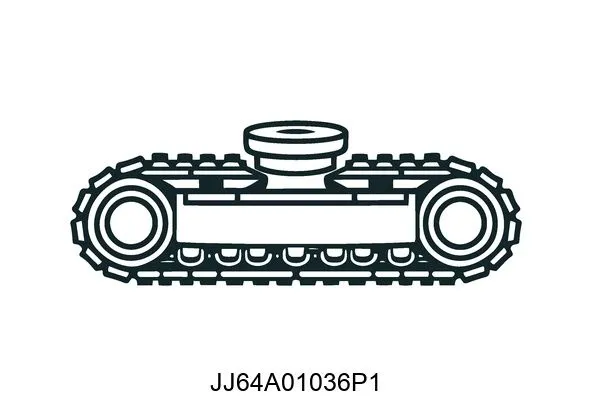 JJ64A01036P1 Undercarriage
