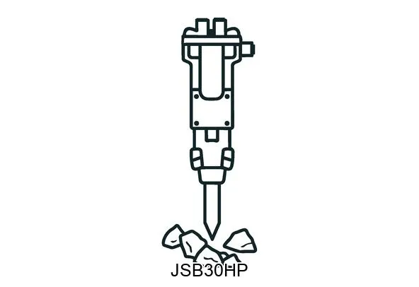 JSB30HP Hydraulic breakers & components