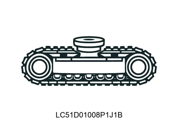 LC51D01008P1J1B Undercarriage