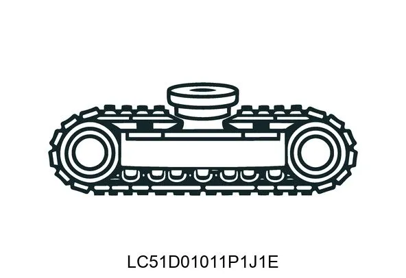 LC51D01011P1J1E Undercarriage