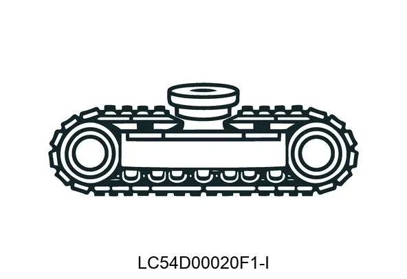 LC54D00020F1-I Undercarriage