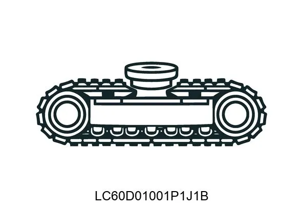 LC60D01001P1J1B Undercarriage
