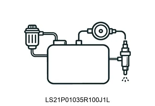 LS21P01035R100J1L Fuel system components