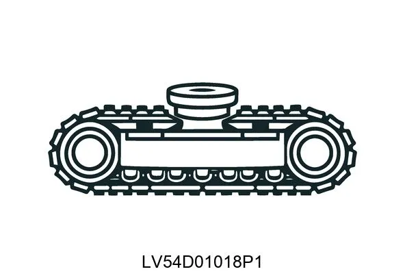 LV54D01018P1 Undercarriage