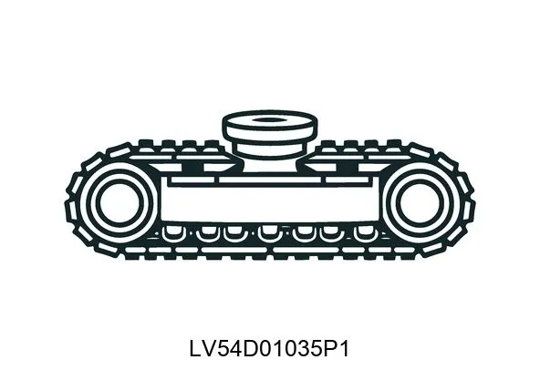 LV54D01035P1 Undercarriage