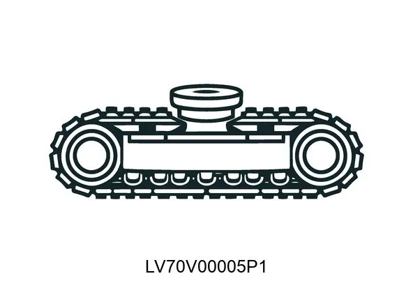 LV70V00005P1 Undercarriage