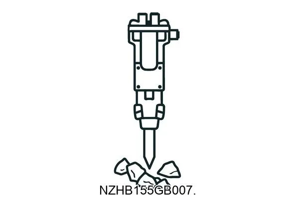 NZHB155GB007. Hydraulic breakers & components