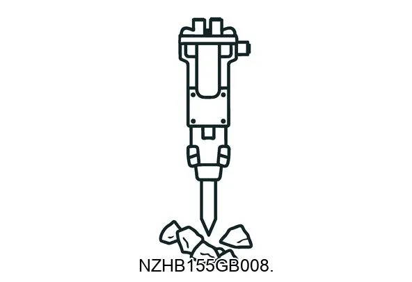 NZHB155GB008. Hydraulic breakers & components